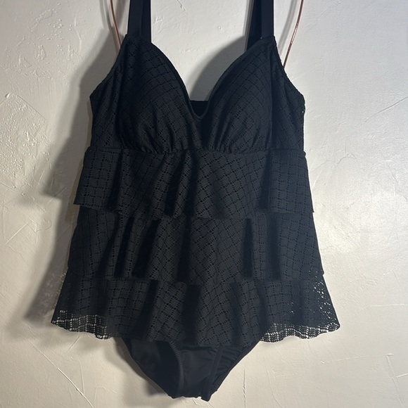 BAL Harbour Swim  Black NWOT - Picture 2 of 13